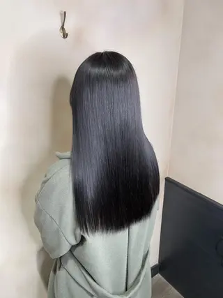 ロング カラー 泉 堅也のヘアスタイル