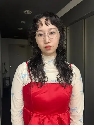 ロング パーマ ボブ/レイヤー/ケア パーマ/リュウタのヘアスタイル