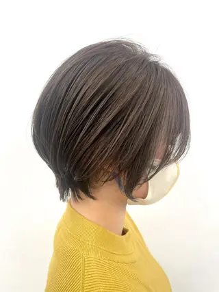 ショート カラー 笠原 健人のヘアスタイル