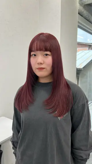 ロング 暖色カラー/レイヤー カット☁️MEI☁️のヘアスタイル