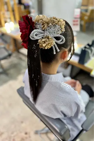 ロング ヘアアレンジ 菊地 紗矢のヘアスタイル