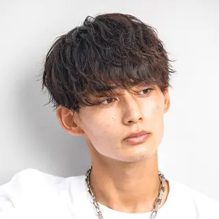 ショート パーマ メンズ 店長⚜️メンズカット パーマ⚜️則次亮哉のヘアスタイル