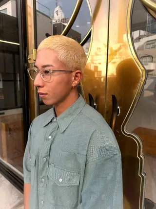 ショート カラー メンズ メンズNO.1口コミ 高評価🟡三澤拓海✅のヘアスタイル