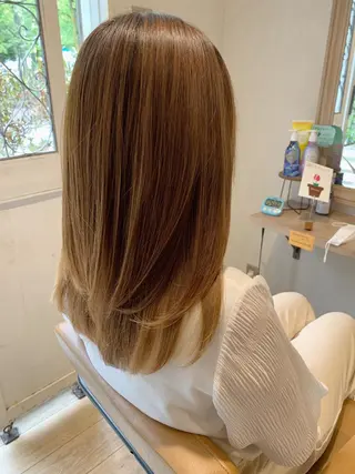 セミロング amoroso所属・花田 一輝のヘアスタイル