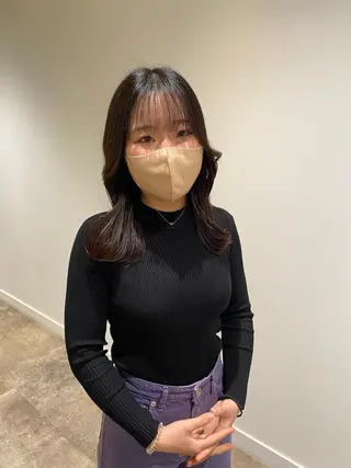 セミロング カラー CURIO/南船場 /RIN💈🍎のヘアスタイル