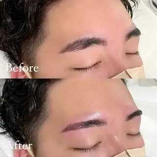 メンズ アイブロウ Three スリーのマツエク・マツパデザイン