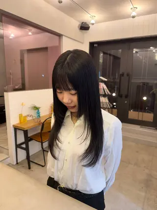 ロング イシヅキアイカ🐱 カラーモデル募集中のヘアスタイル