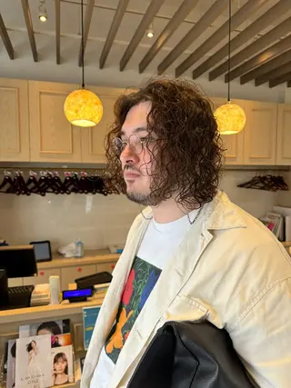 ショート パーマ ショート/ボブ パーマ/中原のヘアスタイル