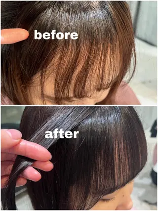 パーマ 顔まわり‎🤍小顔 カット🤍みさきのヘアスタイル