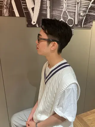 メンズ BARBER SHOP 涼所属・岡村 海のヘアスタイル