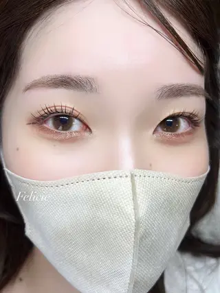 マツエク・マツパ Felicie＊ Sayakaのマツエク・マツパデザイン