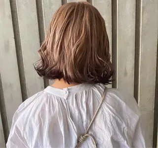 ミディアム 美髪✨艶髪✨髪質改善 カラー特化❣辻本悠心のヘアスタイル