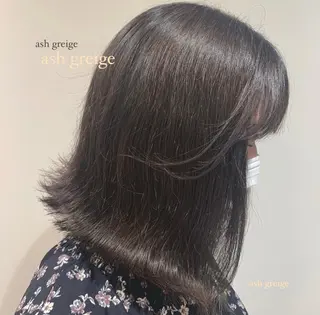 ミディアム カラー ヘアアレンジ AI TOKYO S所属・mizuki 【韓国レイヤー】のヘアスタイル