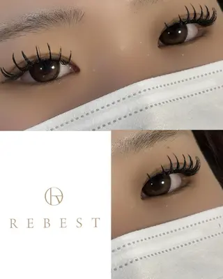 マツエク・マツパ REBEST天王寺 eye🩵Maayaのマツエク・マツパデザイン