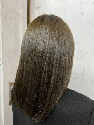 セミロング さとう かなこのヘアスタイル