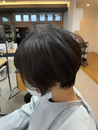 ショート 坂田 優子のヘアスタイル