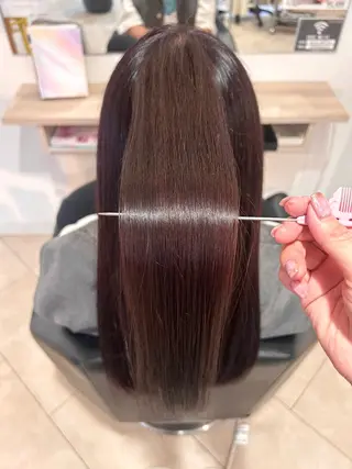 カラー 佐藤里菜🎀 /モデル募集してますのヘアスタイル