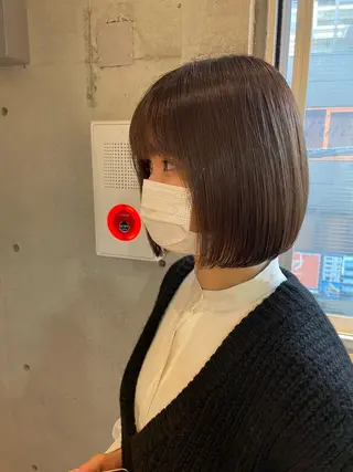 ショート カラー しのはら まどかのヘアスタイル