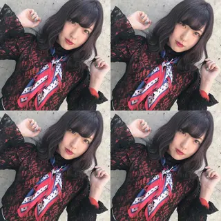 ミディアム カラー ヘアアレンジ ブリーチ/ヘアケア 🪞TAKUMA🪞のヘアスタイル