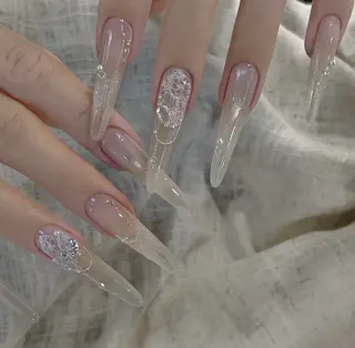 ネイル 長さだし専門 ありさのネイルデザイン