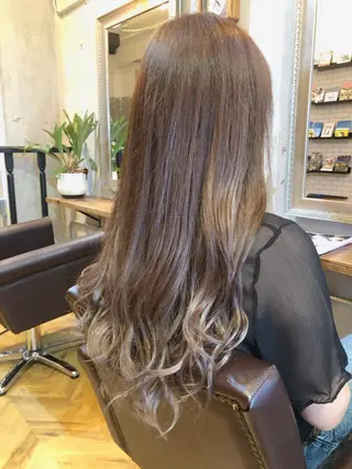 ロング カラー エクステ指名No.1 【店長】橘田のヘアスタイル