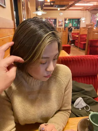 ショート カラー [髪質改善] 北生駒 店長/古居聖理のヘアスタイル