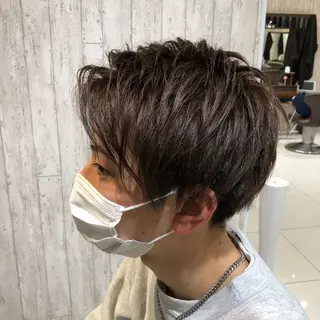 メンズ メンズパーマは私一択 佐藤有紀のヘアスタイル