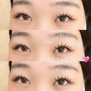 マツエク・マツパ 千島 里歩のマツエク・マツパデザイン