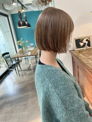 ショート カラー 千葉 郁也のヘアスタイル