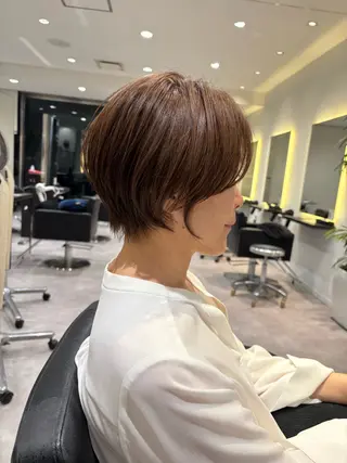 ショート 無料カットモデル /小顔ショート/荒砂のヘアスタイル