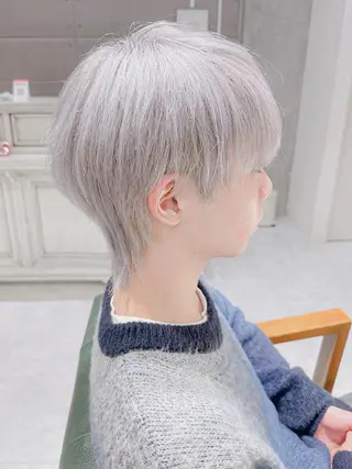 ショート メンズ Days 透明感カラーのヘアスタイル