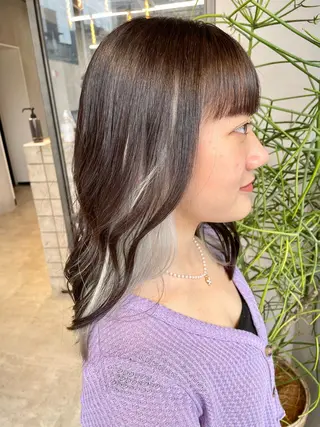 ロング カラー ブロンド×ハイトーン /遠藤将太のヘアスタイル