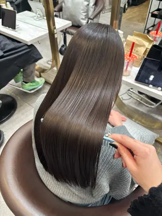 ロング 🍒ブリーチなしカラ ー／Sakura🍒のヘアスタイル