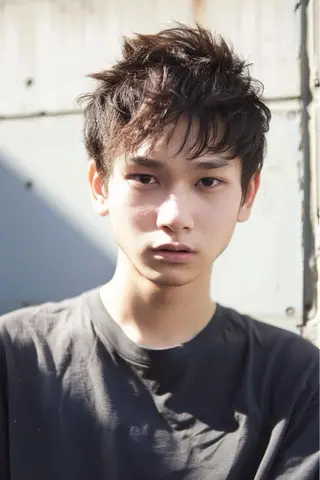 メンズ LOM/メンズサロン 狸小路7丁目のヘアスタイル