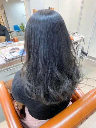 ロング 東野 拓海のヘアスタイル