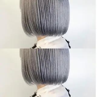 ショート 🤍🤍韓国ヘア おたけ🤍🤍のヘアスタイル