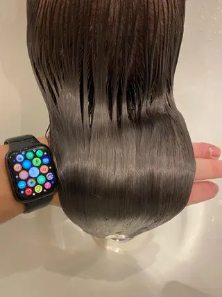 ロング 大内田 凌馬のヘアスタイル