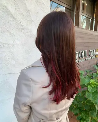 セミロング 大同 洋樹のヘアスタイル