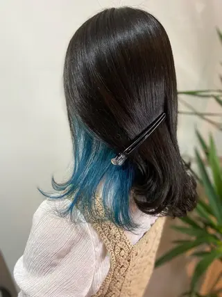 ミディアム カラー 髪質改善🌟透明感 🌟三塚有紀子のヘアスタイル