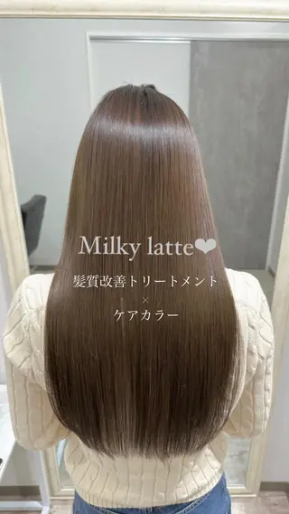 ミディアム カラー ヘアアレンジ 髪質改善Symbols 池袋【シンボルス】所属・💟髪質改善✴︎艶髪 /ヤマザト🦋のその他イメージ
