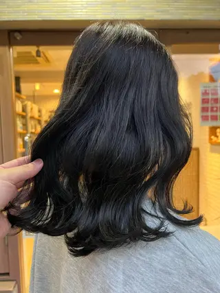 ミディアム カラー ヘアアレンジ salowin渋谷square所属・💫メンズ特化💫 クロカワリュウセイのヘアスタイル