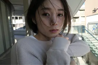 ミディアム カラー パーマ ヘアアレンジ SHEA.学芸大学所属・一箭 恵梧/ロングヘアのヘアスタイル