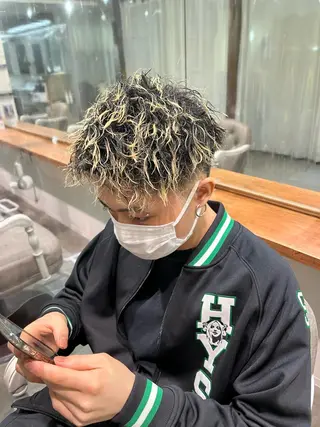 ショート メンズ 京都駅メンズカット/ パーマ/Keigoのヘアスタイル