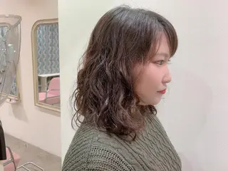ミディアム パーマ ✨恵比寿/代官山 ✨ ショートヘYUIのヘアスタイル