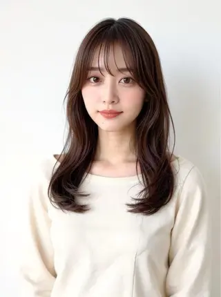 ミディアム カラー COALL nex the salon所属・Riria✨ レイヤーカットのヘアスタイル