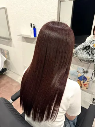 ロング 山下 遼香のヘアスタイル