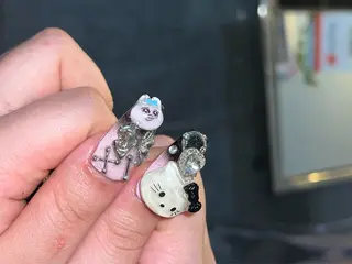 ネイル 個性派/中韓ネイル SAKURAのネイルデザイン