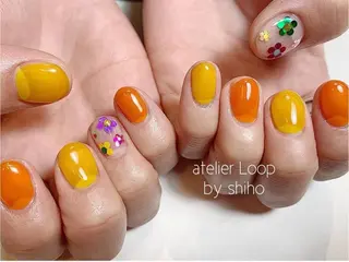 ネイル atelierLoopbyshiho所属・atelier Loop♪MIKAのネイルデザイン