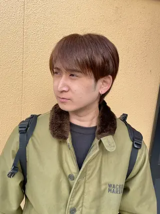 カラー メンズ grAt所属・森 真伊希のヘアスタイル