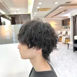 パーマ メンズ アグヘアーシータ所属・🤩メンズカット/ パーマ山本🤩のヘアスタイル